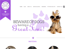 Tablet Screenshot of leashandpaws.com